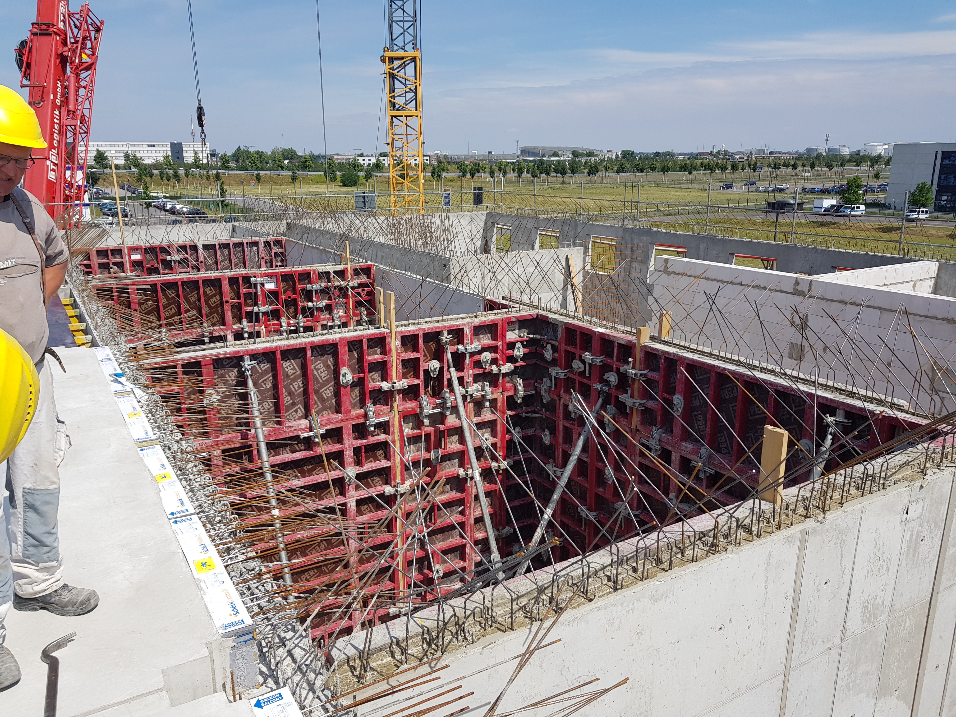 Gewerbebau Baufortschritt 3
